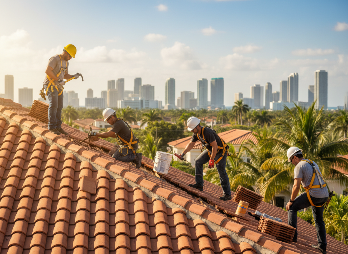Roof Repair in Miami
